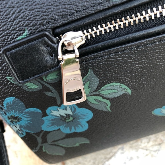 NWT Coach Floral Rowan Victorian Satchel&wristlet - Picture 2 of 7